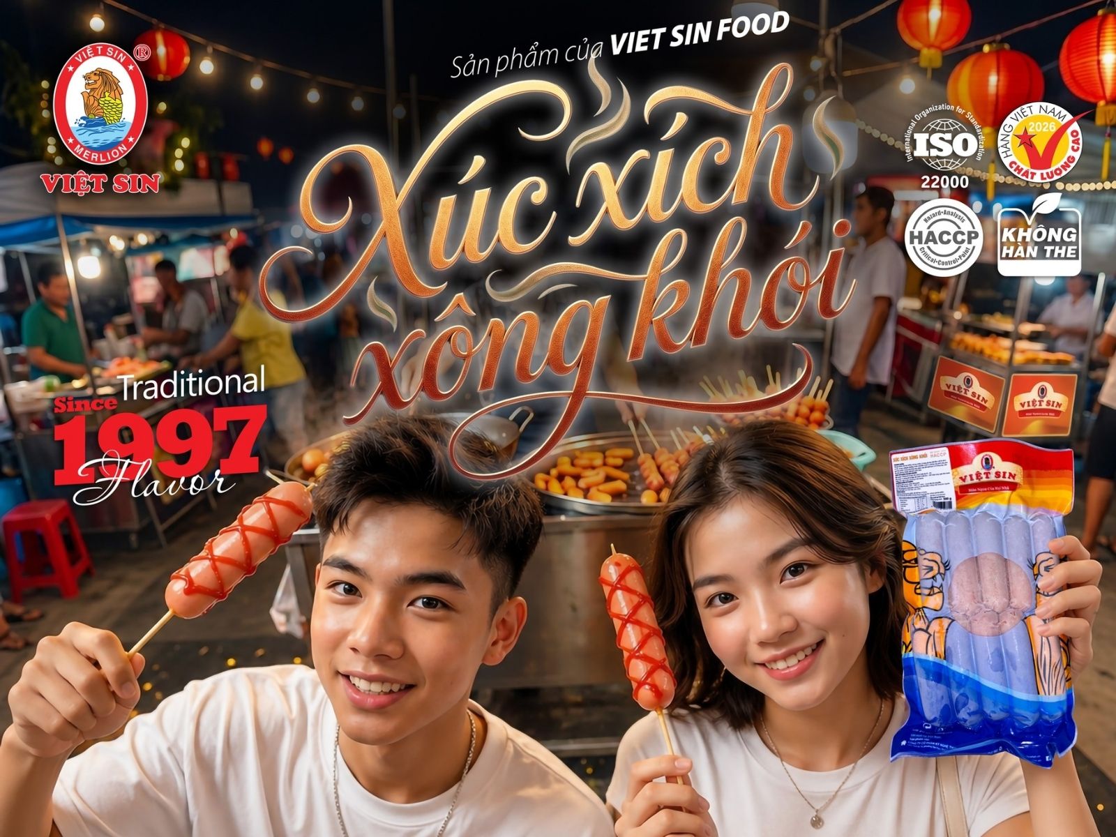 Review chân thực xúc xích xông khói Việt Sin có ngon không
