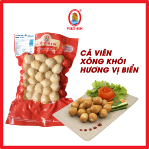 Cá viên xông khói hương vị biển